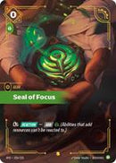 Seal of Focus [226/221] Showcase -FOIL