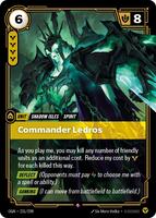 Commander Ledros [231/298] Rare -FOIL