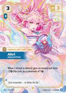 Ahri - Inquisitive [227*/221] Showcase -FOIL