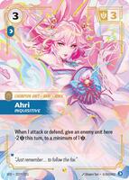 Ahri - Inquisitive [227*/221] Showcase -FOIL