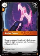 Strike Down [107/221] Uncommon -FOIL