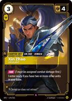 Xin Zhao - Vigilant [176/221] Rare -FOIL