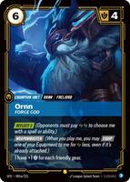 Ornn - Forge God [085a/221] Showcase -FOIL