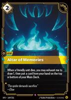 Altar of Memories [169/221] Rare -FOIL