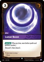 Lunar Boon [125/219] Common -FOIL