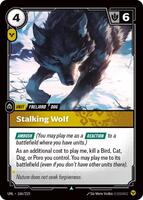 Stalking Wolf [166/219] Uncommon -FOIL