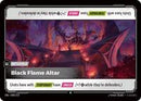 Black Flame Altar [208/219] Uncommon -FOIL