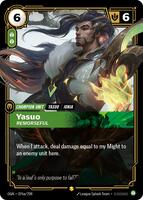 Yasuo - Remorseful [076a/298] Alternate Art -FOIL