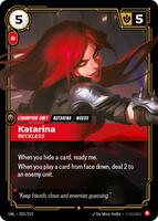 Katarina - Reckless [023/219] Rare -FOIL
