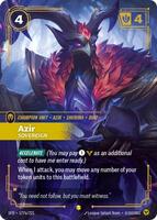 Azir - Sovereign [177a/221] Showcase -FOIL