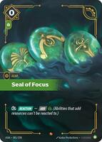 Seal of Focus [081/298] Epic -FOIL