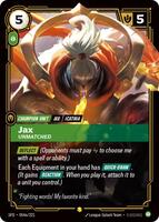 Jax - Unmatched [054a/221] Showcase -FOIL
