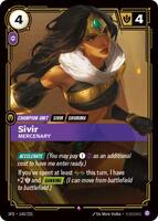 Sivir - Mercenary [143/221] Rare -FOIL