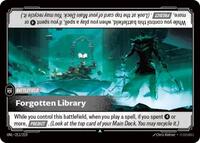 Forgotten Library [211/219] Uncommon