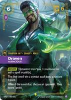 Draven - Audacious [148a/221] Showcase -FOIL