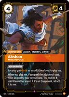 Akshan - Mischievous [109/221] Rare -FOIL