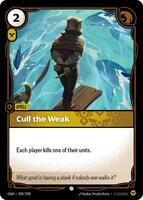 Cull the Weak [209/298] Common -FOIL