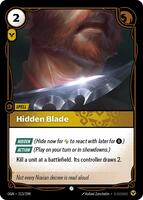 Hidden Blade [213/298] Common -FOIL