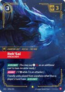 Rek'Sai - Breacher [029a/221] Showcase -FOIL