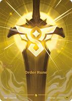 Order Rune [214a/298] Alternate Art -FOIL
