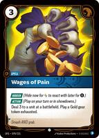 Wages of Pain [070/221] Common -FOIL
