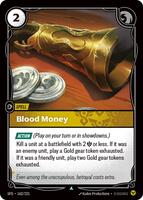 Blood Money [162/221] Uncommon -FOIL