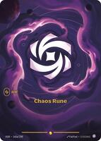 Chaos Rune [166a/298] Alternate Art -FOIL
