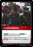 Lord Broadmane [012/219] Uncommon