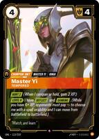 Master Yi - Tempered [113/219] Rare -FOIL
