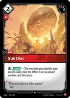 Sun Disc [021/298] Uncommon -FOIL