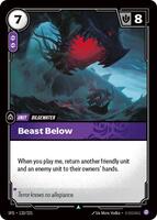 Beast Below [132/221] Uncommon -FOIL