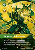 Azir - Emperor of the Sands [247/221] Showcase -FOIL