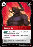 Square Up [017/219] Uncommon -FOIL