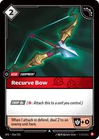 Recurve Bow [016/221] Uncommon -FOIL