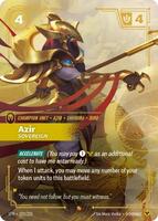 Azir - Sovereign [177/221] Epic -FOIL