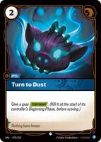 Turn to Dust [070/219] Common -FOIL
