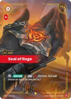 Seal of Rage [222/221] Showcase -FOIL