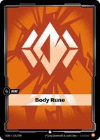 Body Rune [126/298] Common -FOIL