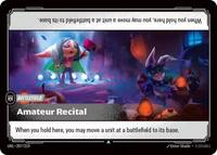 Amateur Recital [207/219] Uncommon -FOIL