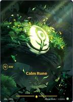 Calm Rune [R02a] Showcase -FOIL