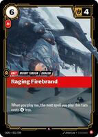 Raging Firebrand [031/298] Rare -FOIL