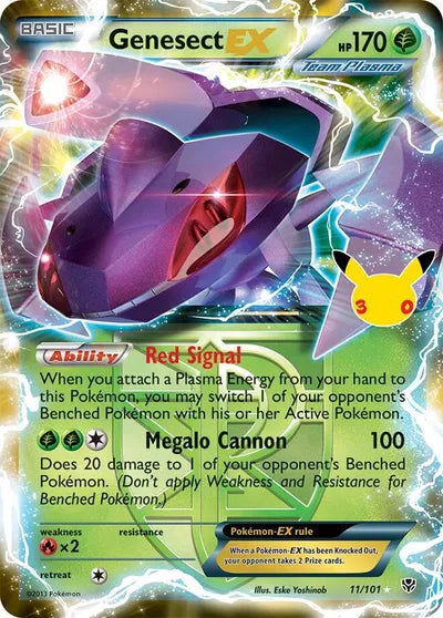 Genesect EX (Team Plasma) (11/101) [Mega Evolution: 30th Celebration Classic Collection]