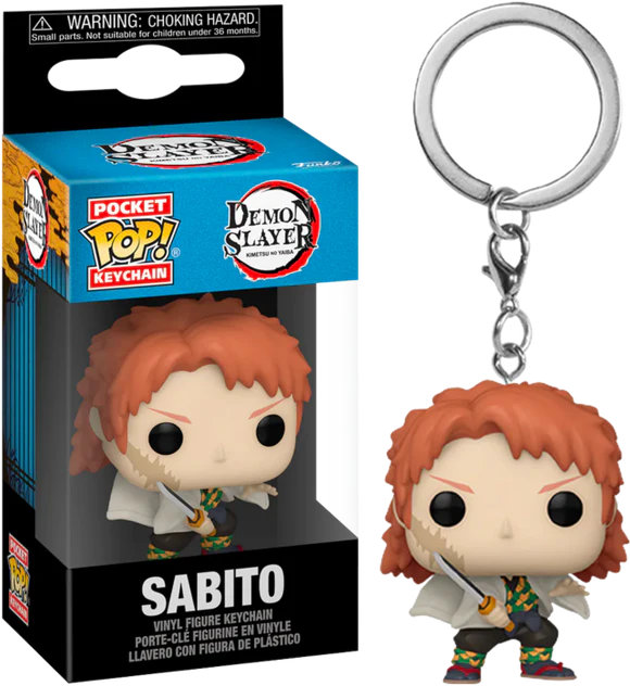 POP! keychain - Demon Slayer Sabito