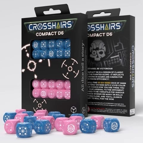 Q Workshop - Crosshairs Compact D6 Dice Set