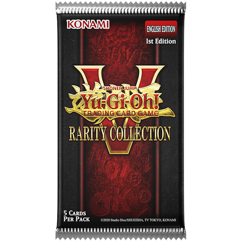**PRE-ORDER** YGO Booster Pack - Rarity Collection V (1st Edition)
