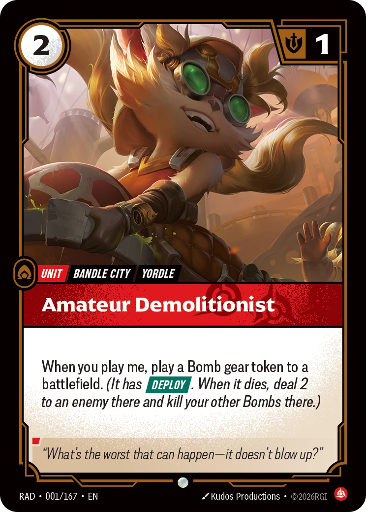 Amateur Demolitionist - Radiance 001/167