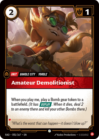 Amateur Demolitionist - Radiance 001/167