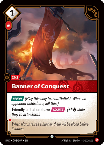 Banner of Conquest - Radiance 002/167