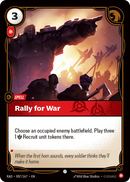 Rally for War - Radiance 007/167