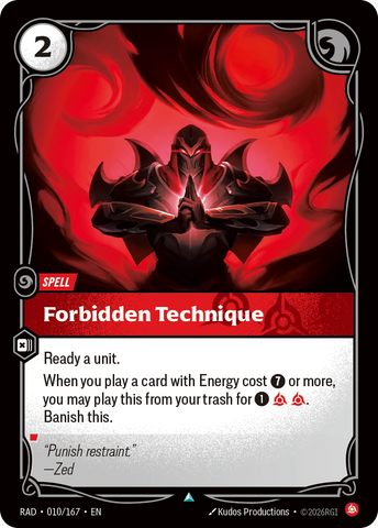 Forbidden Technique - Radiance 010/167